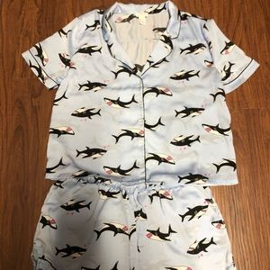 Shark pajamas!